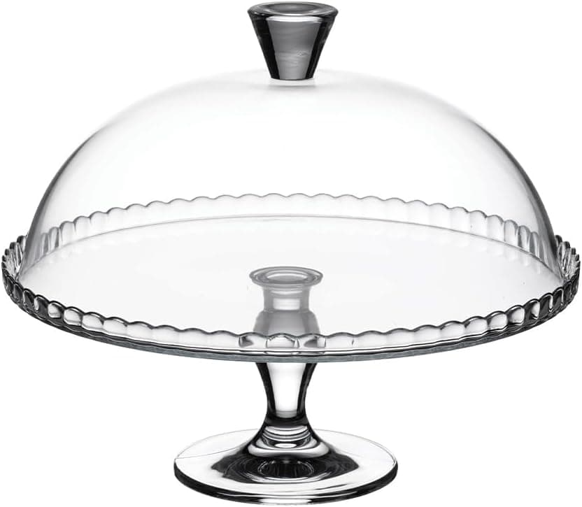 حافظة كيك زجاجية 32 سم من باشابهجة Pasabahce 95200 Glass Cake Container — 2