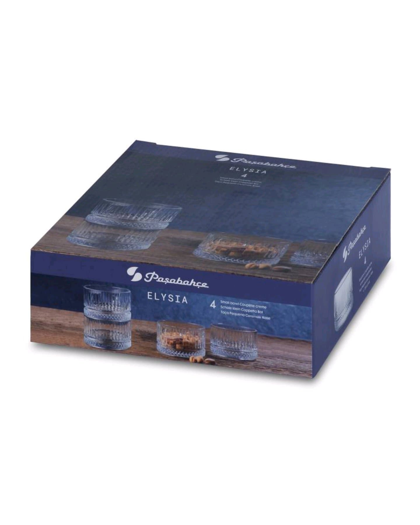 سيت وعاء زجاجي 4 قطعة من ماركة باشابهجة Pasabahce Glass Bowl Set — 3