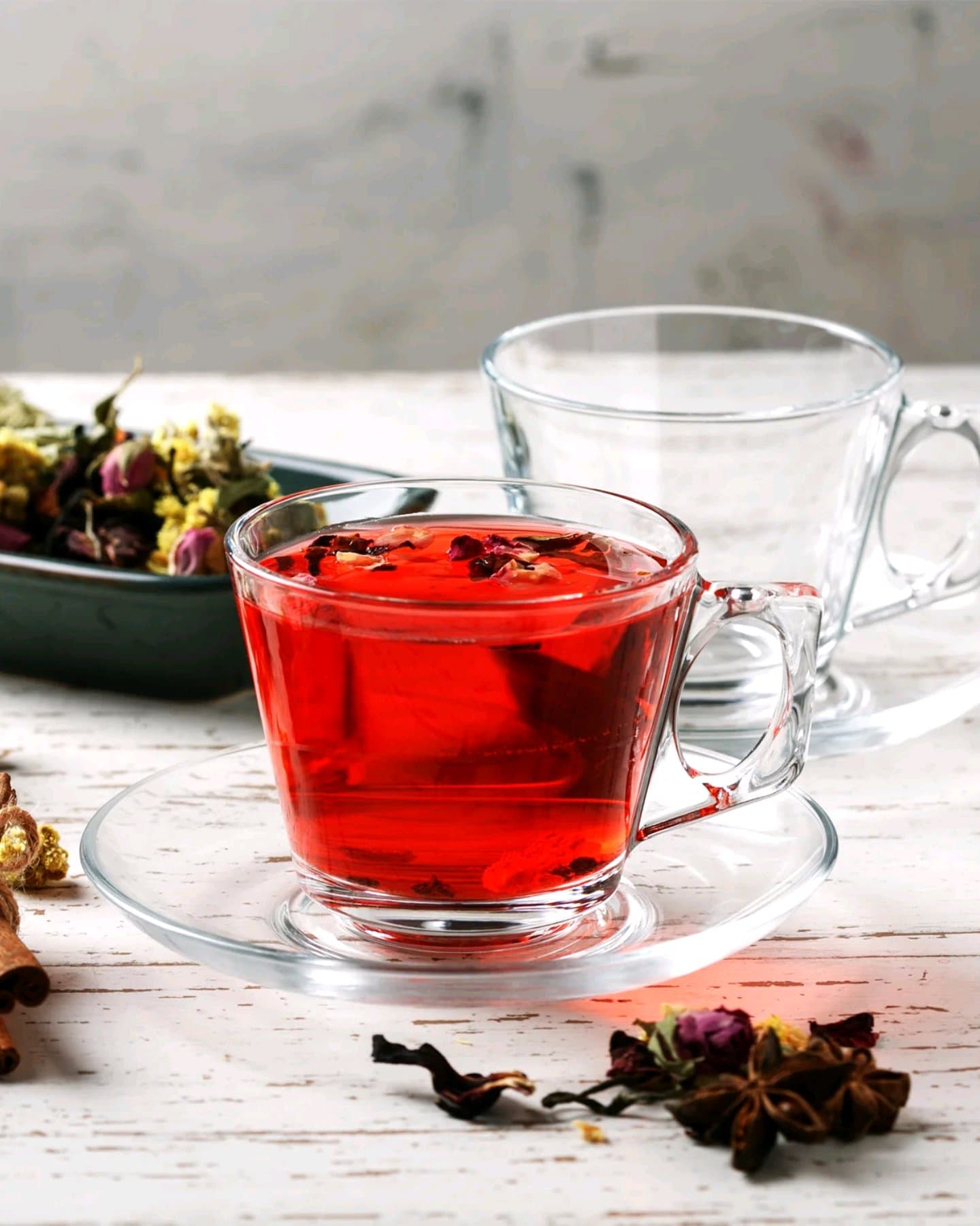 سيت كوب 6 قطع من ماركة باشابهجة Pasabahce Glass Tea Set