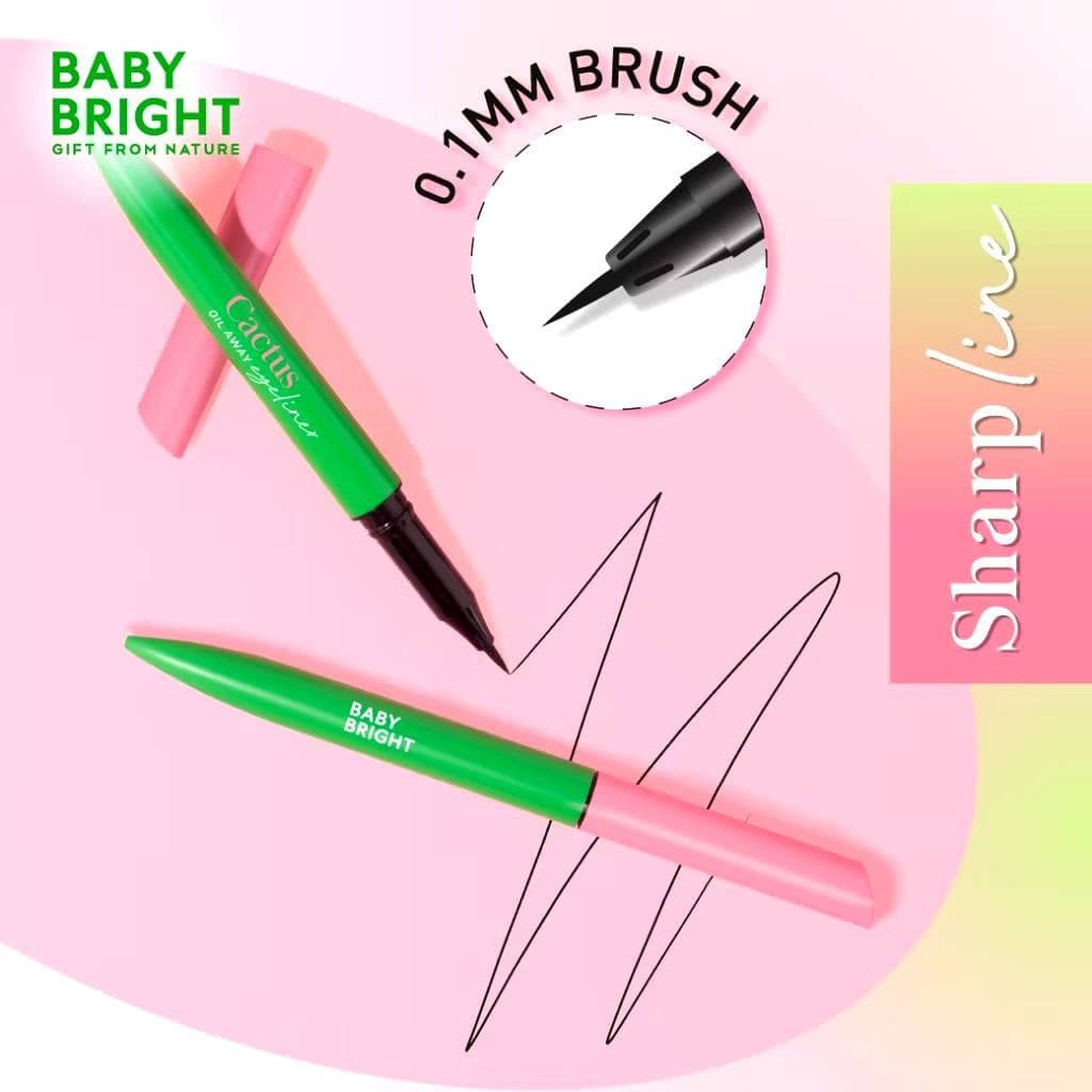 Cactus Oil Away Eyeliner 0.6g Baby Bright — 2