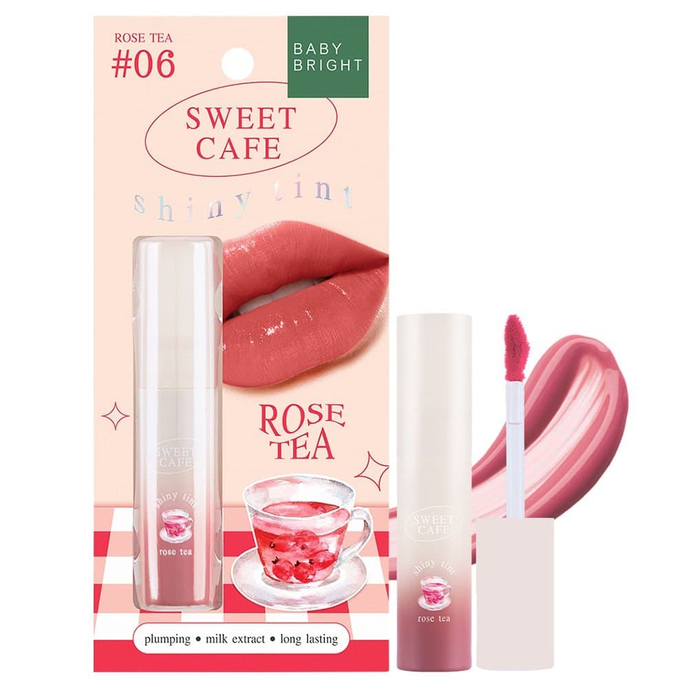 Sweet Cafe Shiny Tint 2.8G Baby Bright تينت شفاه بيبي برايت