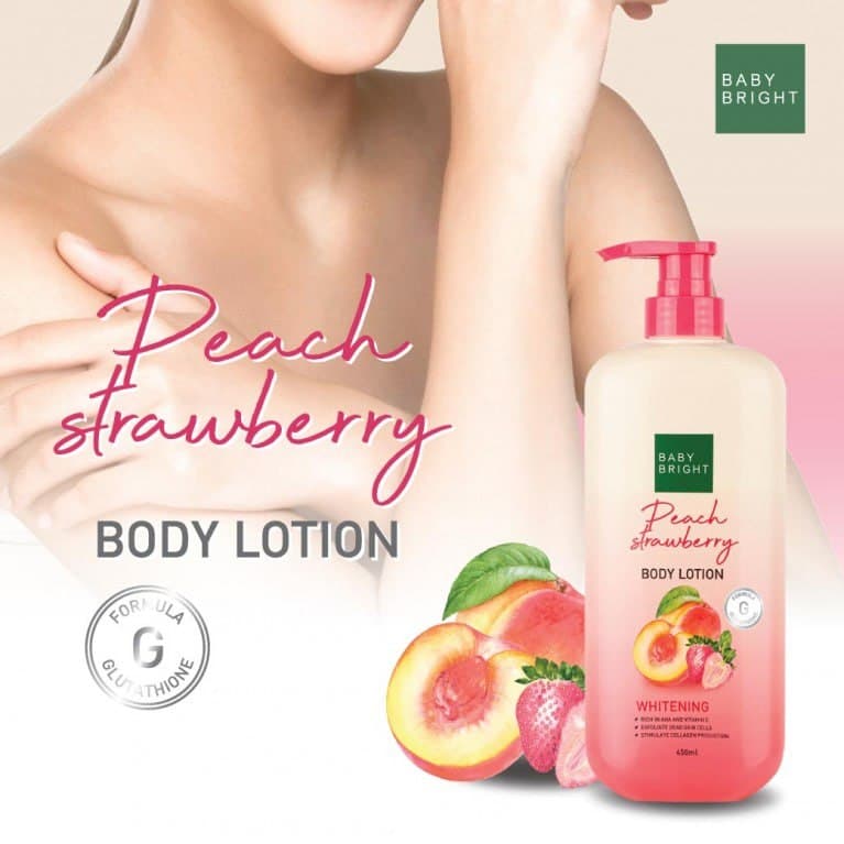 Peach Strawberry Body Lotion Baby Bright لوشن جسم بيبي برايت — 2