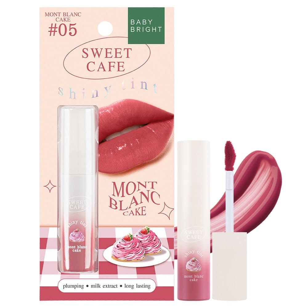 Sweet Cafe Shiny Tint 2.8G Baby Bright تينت شفاه بيبي برايت