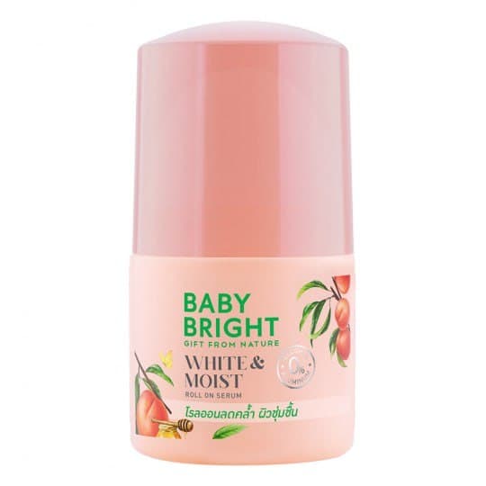Roll On Serum 50ml White & Moist Baby Bright رول سيروم بيبي برايت