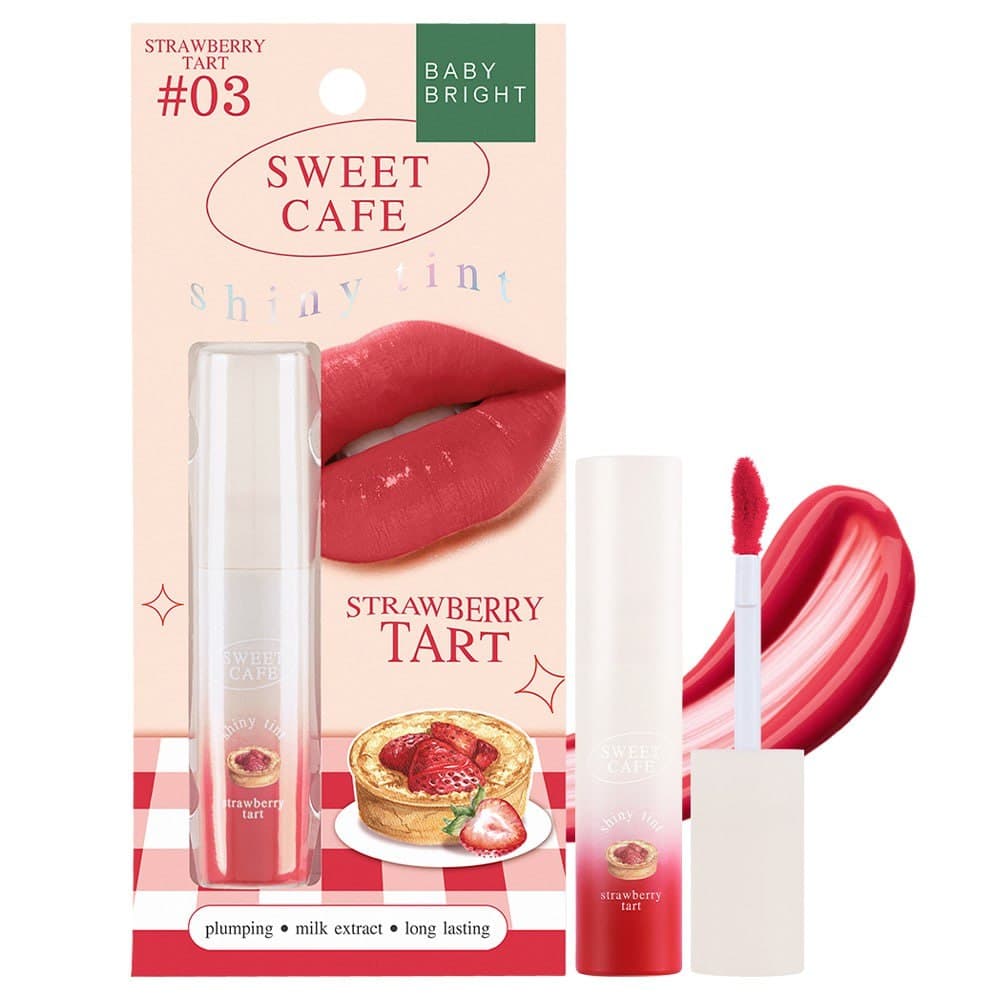 Sweet Cafe Shiny Tint 2.8G Baby Bright تينت شفاه بيبي برايت