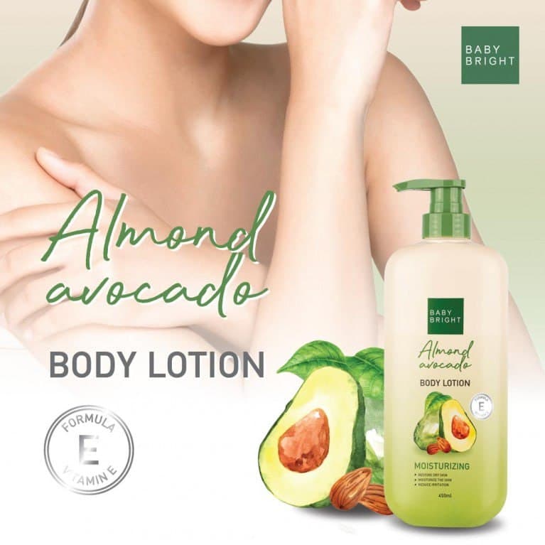 Almond Avocado Body Lotion Baby Bright لوشن جسم بيبي برايت