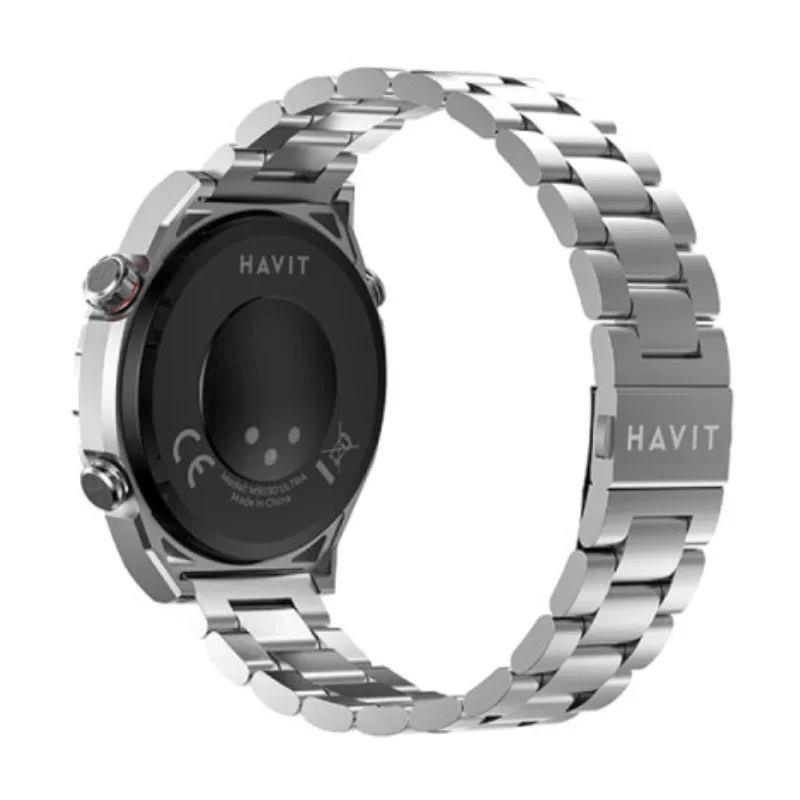 ساعة ذكية Havit M9030 Ultra -Silver بشاشة AMOLED وتصميم فضي أنيق — 2
