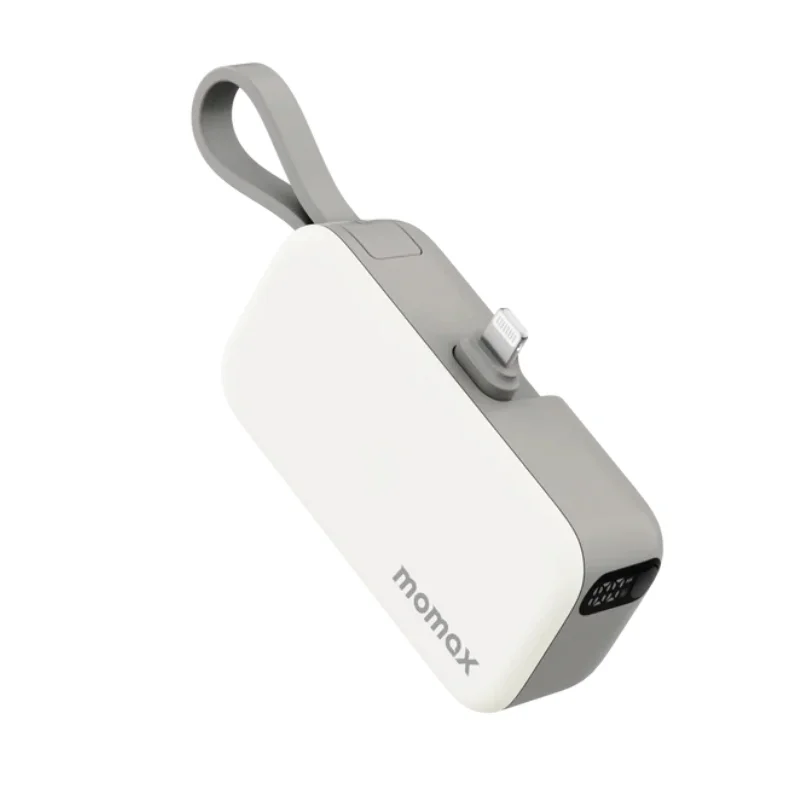 شاحن Momax 1-Power Mini 5000mAh مدمج وقابل للطي - أبيض 2855 — 2