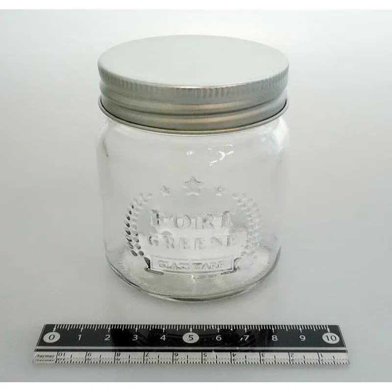 برطمان زجاجي شفاف بسعة 270 مل للاستخدامات المتعددة