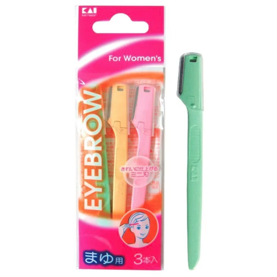 مجموعة أدوات تشذيب الحواجب من كاندو اليابان - 3 قطع