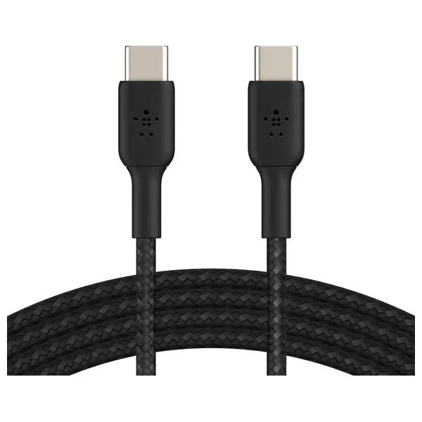 كيبل BELKIN C TO C مضفر 1 متر أسود 3855