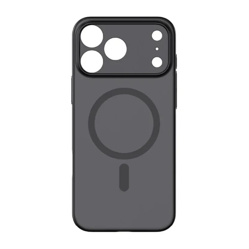 حافظة Momax CaseForm Lite مغناطيسية لهاتف iPhone 17 Pro Max - أسود شفاف 3758 — 2