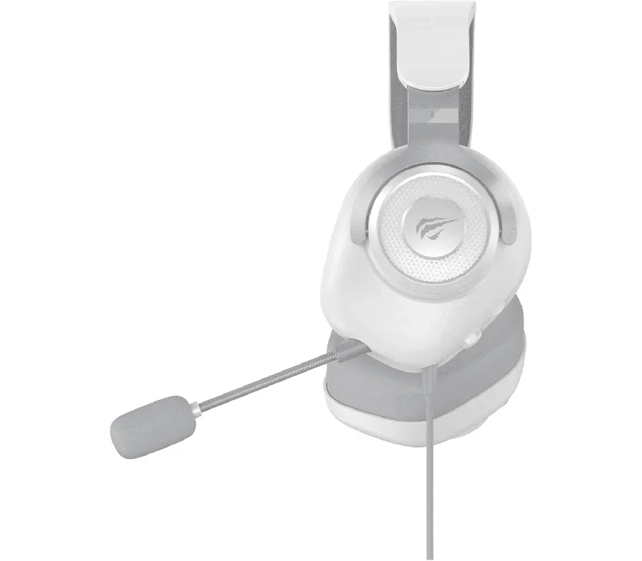 سماعة رأس ألعاب سلكية Havit H2230U أبيض / رمادي مع صوت محيطي افتراضي 7.1 H2230U-white+gray — 2