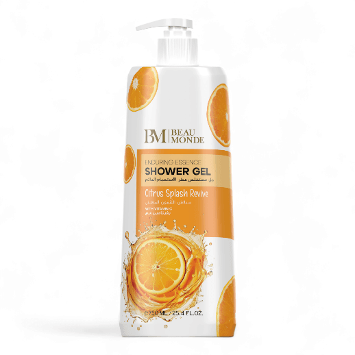 BEAU MONDE SHOWER GEL CITRUS SPLASH REVIVE-750 ML غسول الجسم