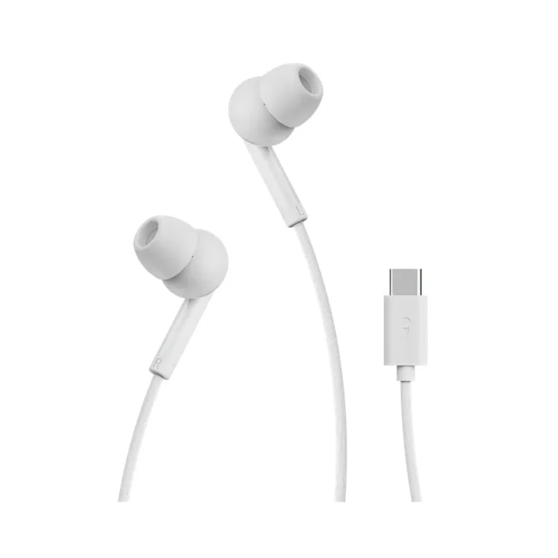 سماعة واير Oraimo EARP OEP-320C WHITE مع صوت عالي الجودة وميكروفون مدمج - 7556