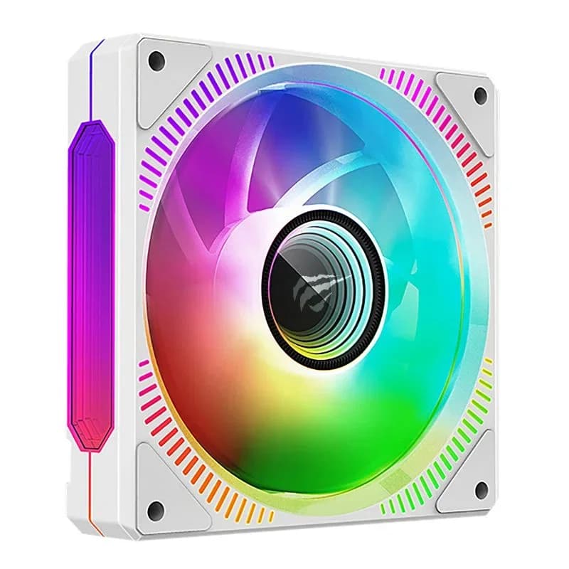 مروحة كيس Havit F2096 بيضاء للتبريد - 6549