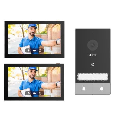 كاميرا أمان ذكية EZVIZ CS-HP7-R100-1W2TFC مع جرس داخلي EZVIZ36