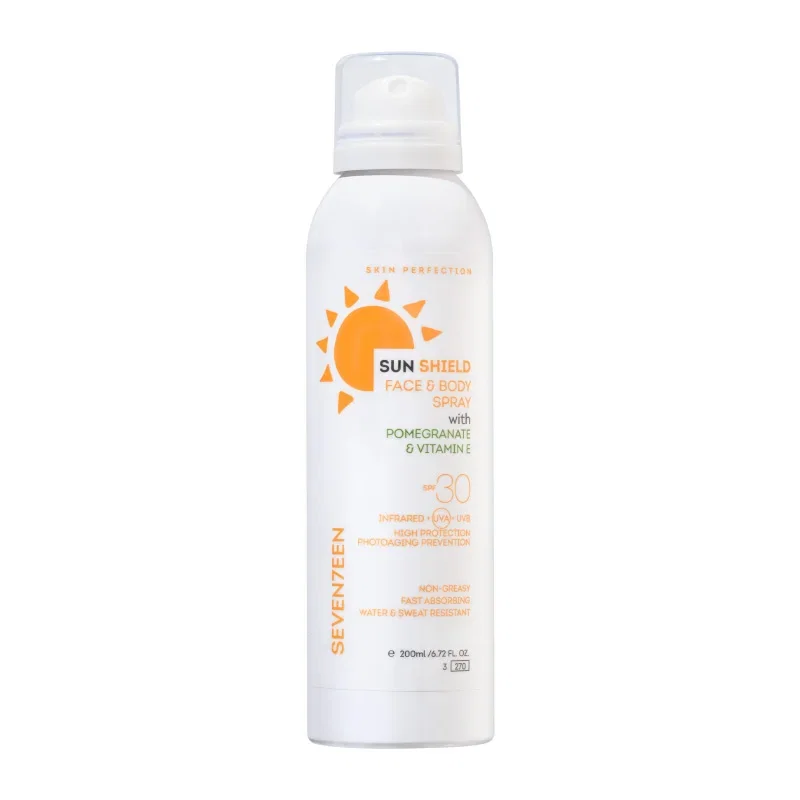 SEV SUN SHIELD بخاخ واقي شمس للوجه والجسم SPF 30 - 5201641015186