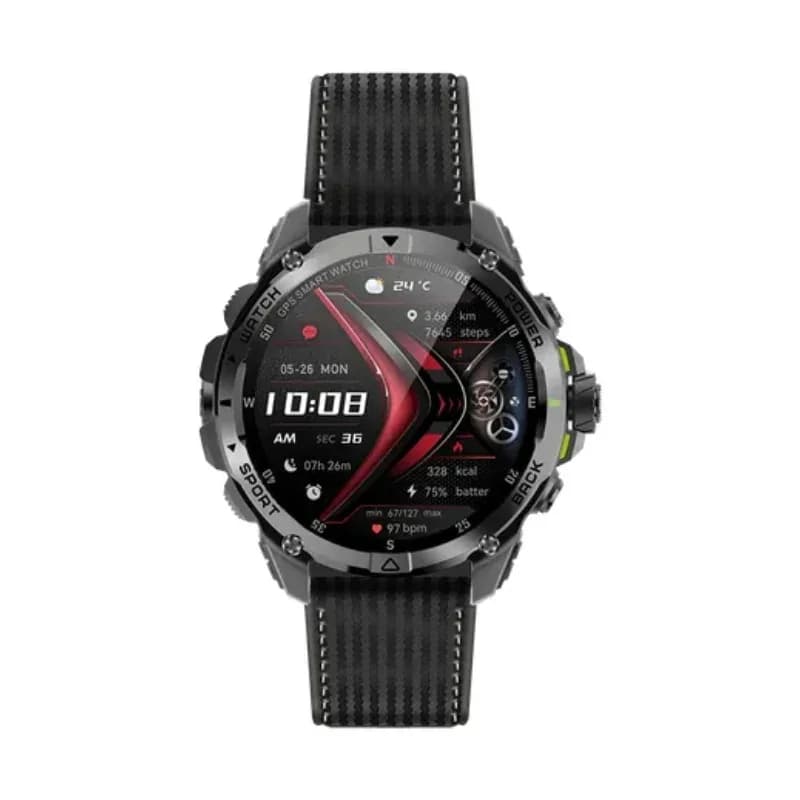 ساعة ذكية Oraimo MV Watch GT AMOLED مقاومة للماء مع GPS - OSW-852H(Chrome)