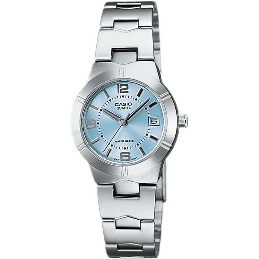 ساعة يد نسائية كلاسيكية أنيقة من CASIO LTP-1241D-2ADF