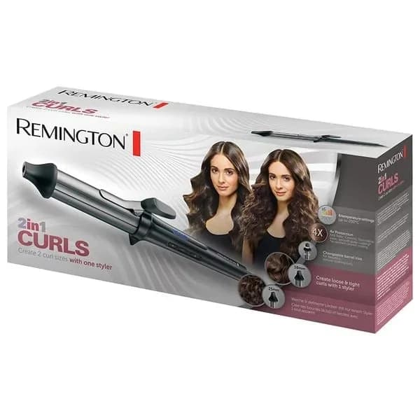 مجعد شعر احترافي متعدد الأحجام مع شاشة LCD من REMINGTON Ci67E1