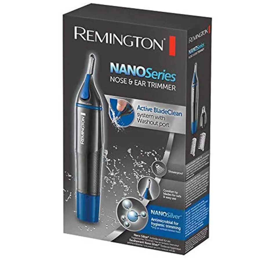 أداة تشذيب شعر الأنف والأذن مع نظام Active BladeClean من REMINGTON NE3850