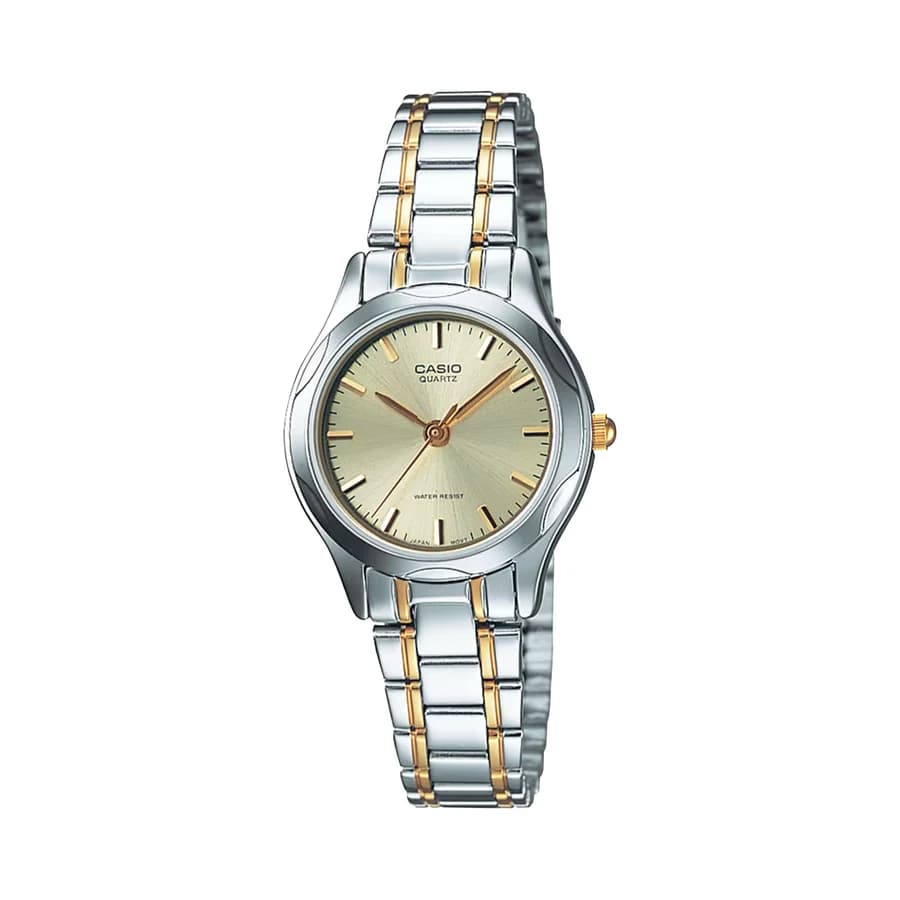 ساعة يد أنالوج كلاسيكية من كاسيو LTP-1275SG-9ADF