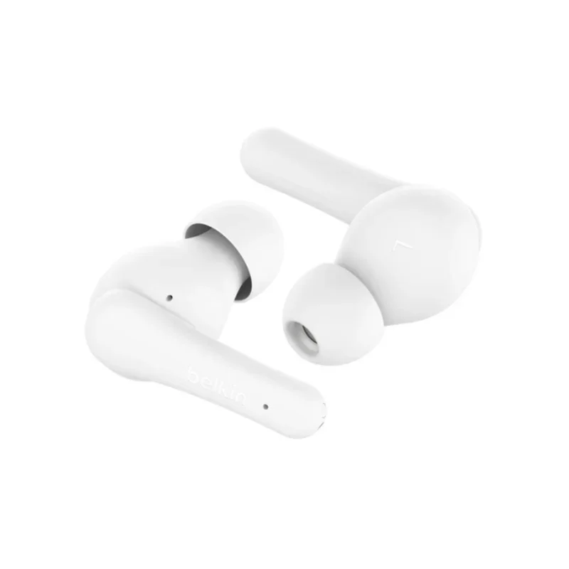 سماعات Belkin SoundForm Rhythm اللاسلكية الحقيقية - أبيض AUC012btWH — 2