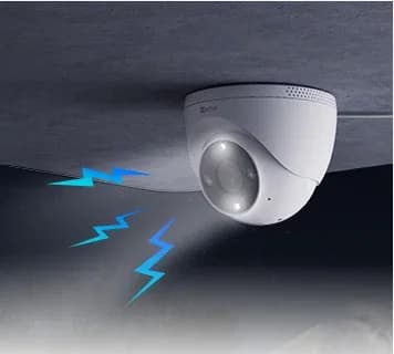 كاميرا مراقبة لاسلكية بدقة 3 ميجابكسل EZVIZ H4 WIFI 3MP - EZVIZ16 — 4