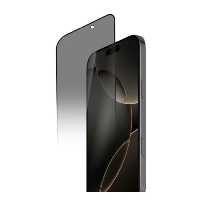 لاصق شاشة Momax GlassPro+ للخصوصية iPhone 17 Pro أسود 3775