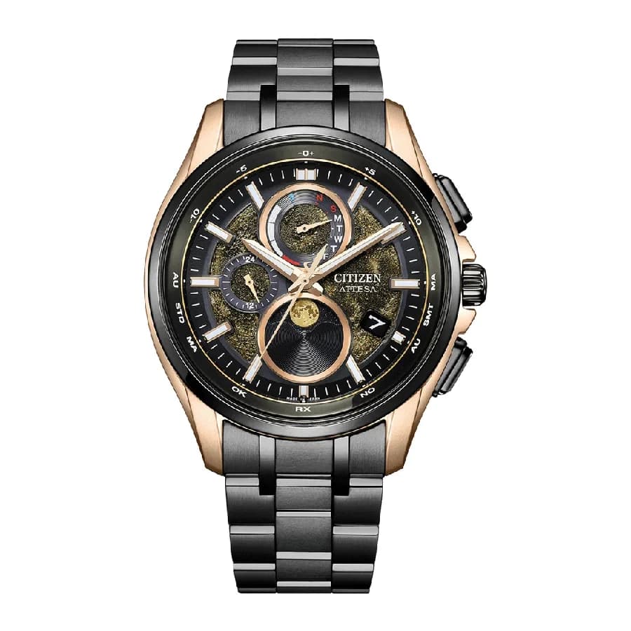 ساعة يد رجالية بتقنية Eco-Drive من Citizen - BY1009-64Y