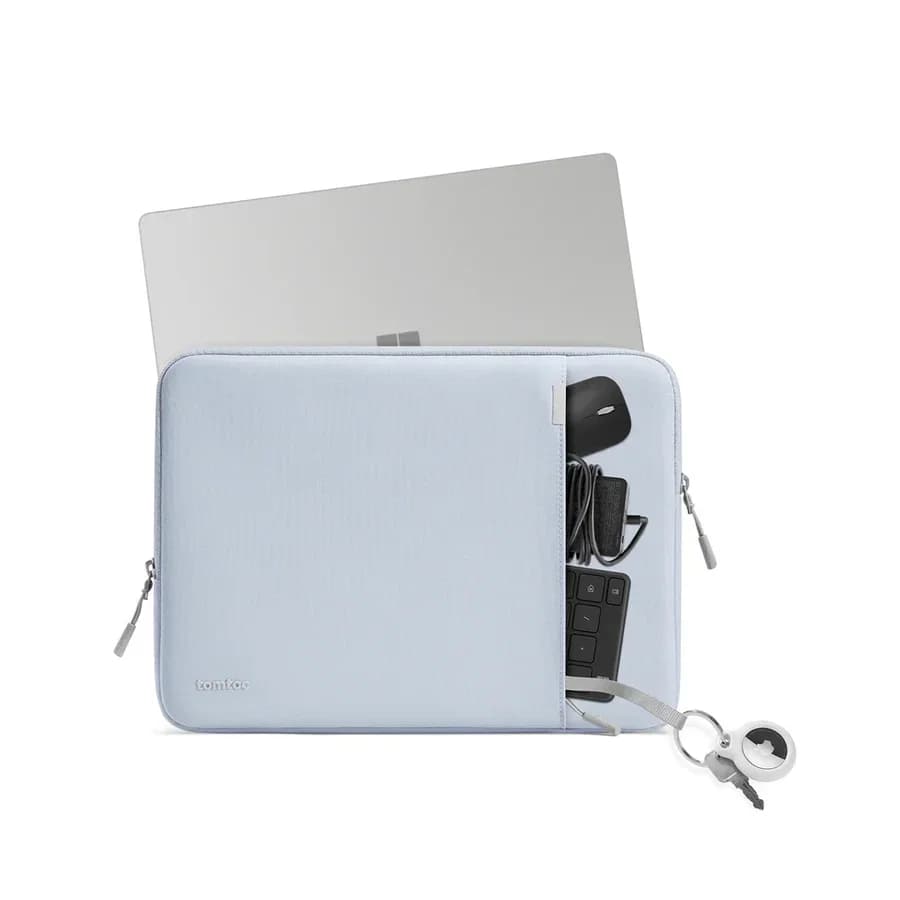 حافظة لابتوب Tomtoc Defender-A13 بحجم 14 بوصة رمادي - 1252 — 3