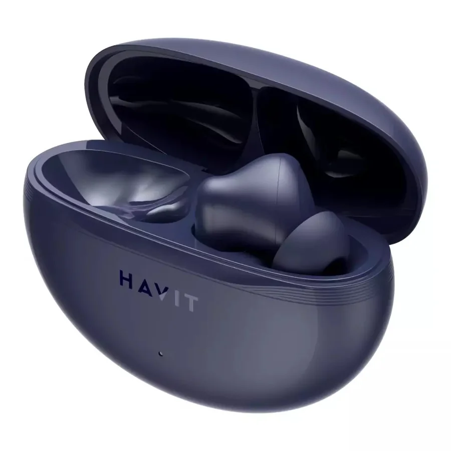 سماعة Havit TW986 بلوتوث لاسلكية بالكامل - أزرق 1584
