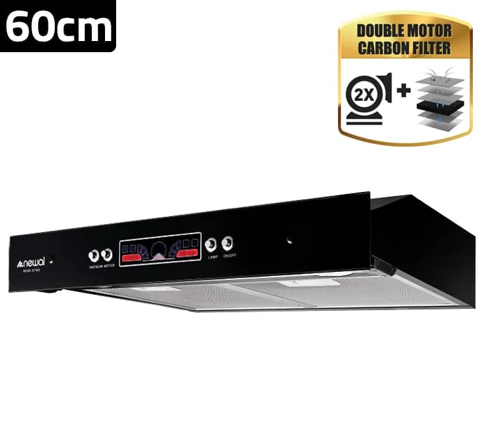 شفاط مطبخ حديث وعصري من نيوال HOD-3765/02 بتصميم أنيق وتقنيات متطورة