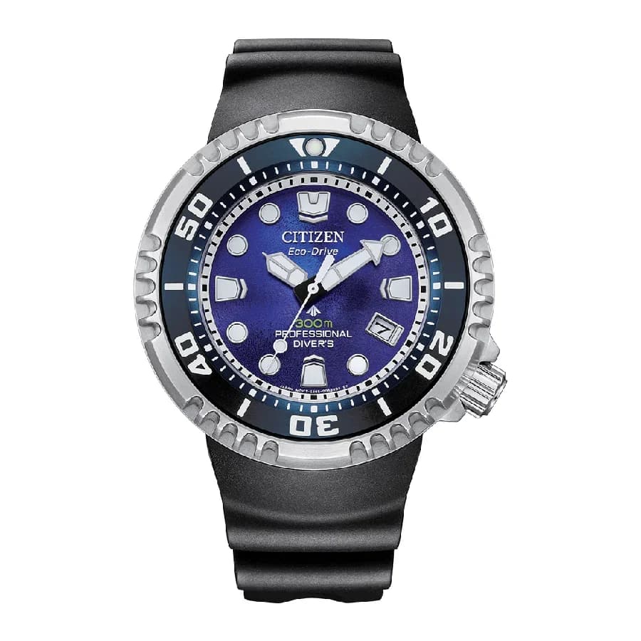 ساعة غطس احترافية بتقنية Eco-Drive من Citizen BN1025-08L