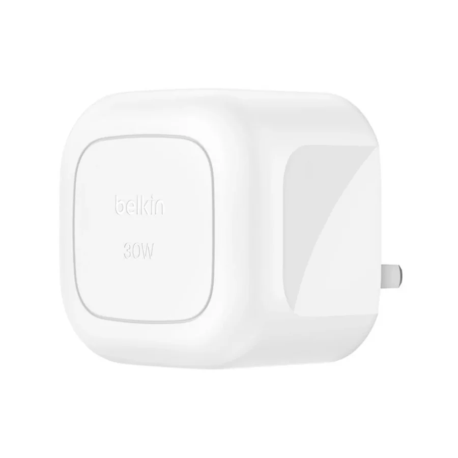 شاحن جداري Belkin 30W USB PD مع تقنية PPS، أبيض - 2599