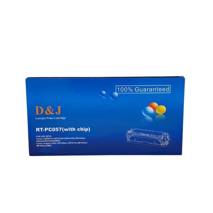 كارتج حبر ليزر دي & جاي RT-PC057 - عمر أطول للحبر مع كفاءة في الاستهلاك