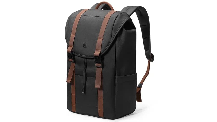 حقيبة ظهر لابتوب تومتوك VintPack-TA1 مقاس 15.6 بوصة/22 لتر - أسود 1242