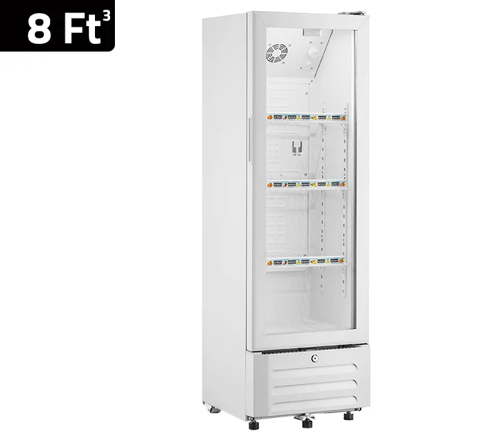 مبرد زجاجات عمودي BTL-230/01 من نيوال - تصميم مدمج وكفاءة عالية