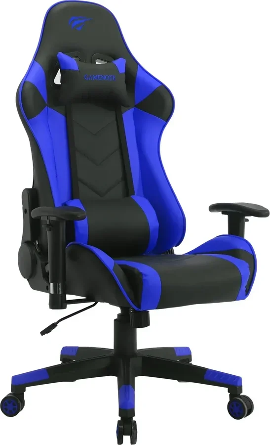 كرسي ألعاب هافت GC932 - أسود وأزرق - GC932-Black+Blue — 2
