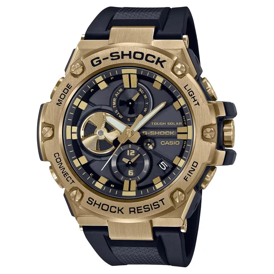 ساعة يد رجالية كاسيو G-SHOCK GST-B100GB-1A9DR