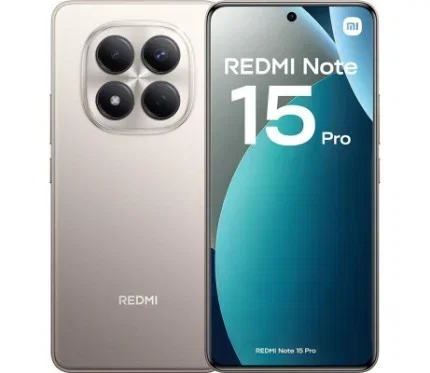 هاتف REDMI Note 15 Pro لون التيتانيوم 8 جيجابايت رام 256 جيجابايت ذاكرة - 6932554480394