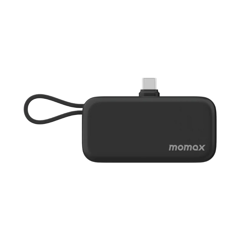شاحن طوارئ Momax 1-Power Mini 5000mAh مع كيبل USB-C مدمج - 9011 — 3