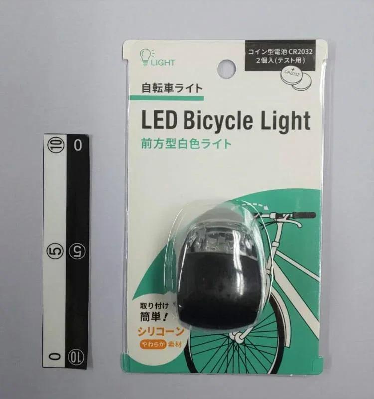 ضوء دراجة سيليكون LED مزدوج عالي الجودة للاستخدام الليلي