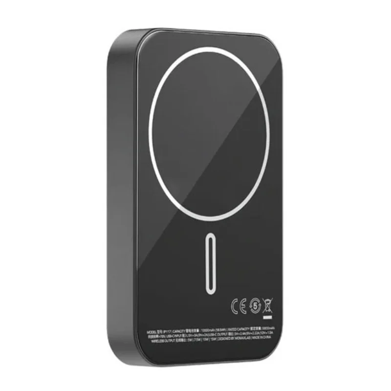 باور بانك Momax Q.Mag X1 لاسلكي 10000mAh - أسود 2805 — 3