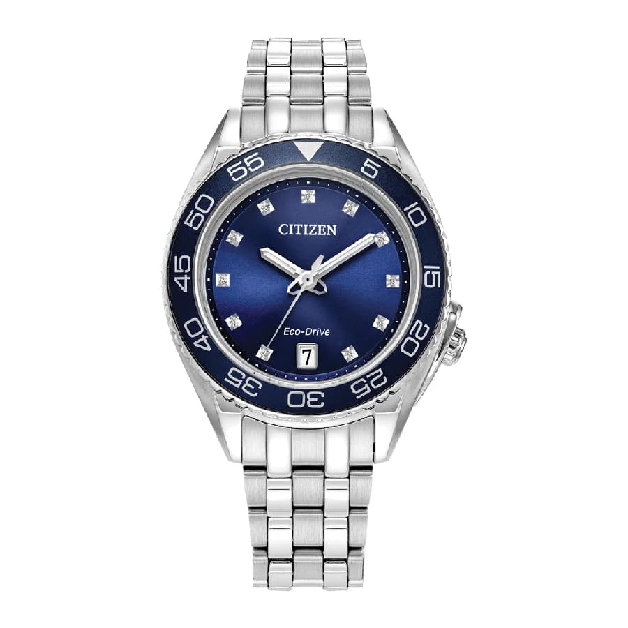 ساعة نسائية أنيقة تعمل بالطاقة الشمسية من Citizen - FE6160-57L