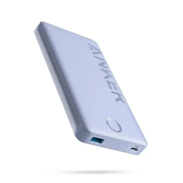 شاحن طوارئ أنكر 323 PowerCore PIQ 12W بسعة 10000mAh ولون بنفسجي - 5908