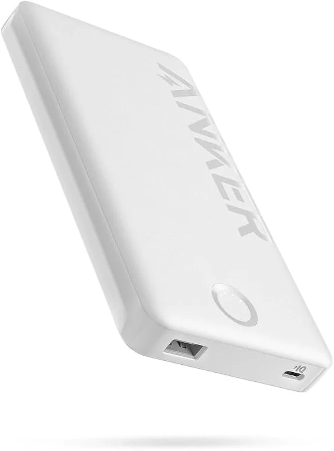 باور بانك أنكر 323 PowerCore PIQ 12W أبيض - شاحن طوارئ 5767