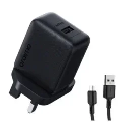 شاحن جداري ثلاثي من Havit بقدرة 20 واط مع كابل C إلى C - ST712 UK-Black