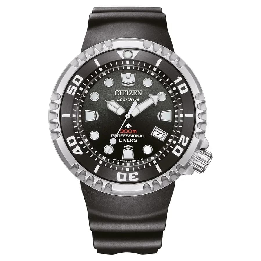 ساعة يد رجالية Promaster Marine Diver مقاومة للماء حتى عمق 200 متر BN1024-01E